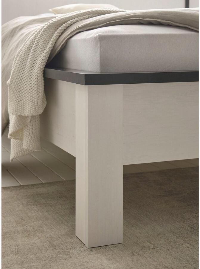 Home affaire Slaapkamerserie Sherwood Ligoppervlak 140 x 200 cm kast 3-deurs 161 cm breed (4-delig) - Foto 4