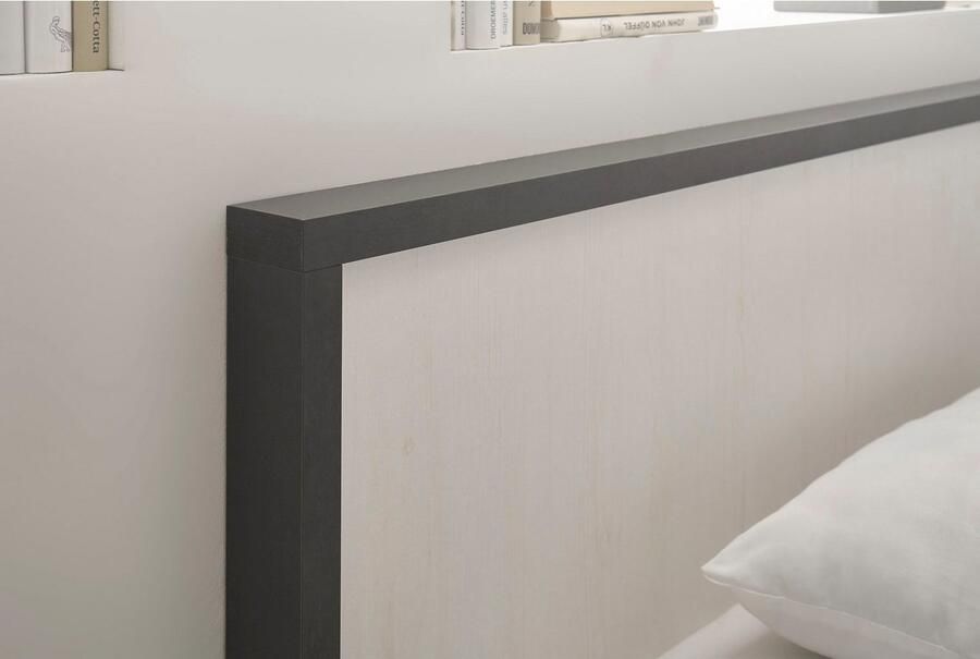 Home affaire Slaapkamerserie Sherwood Ligoppervlak 140 x 200 cm kast 3-deurs 161 cm breed (4-delig) - Foto 12