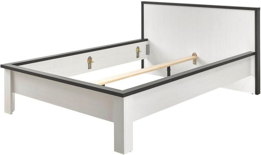 Home affaire Slaapkamerserie Sherwood Ligoppervlak 140 x 200 cm kast 3-deurs 162 cm breed (4-delig) - Foto 11