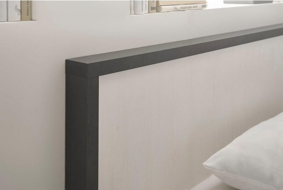 Home affaire Slaapkamerserie Sherwood Ligoppervlak 140 x 200 cm kast 3-deurs 162 cm breed (4-delig) - Foto 9