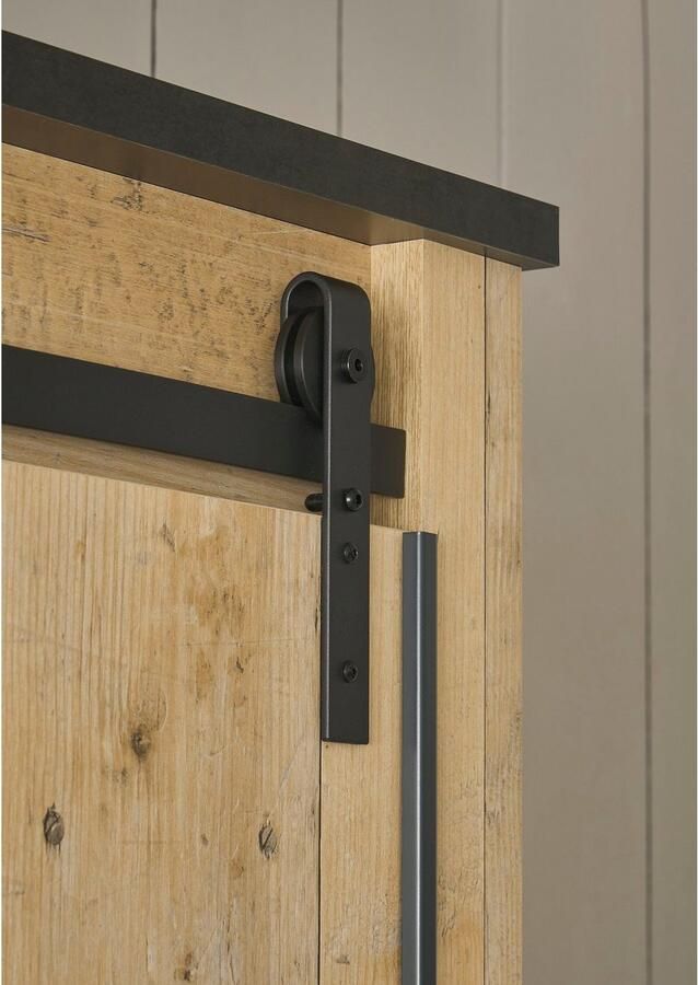 Home affaire Slaapkamerserie Sherwood Ligoppervlak 180 x 200 cm kast 3-deurs 201 cm breed (4-delig) - Foto 7