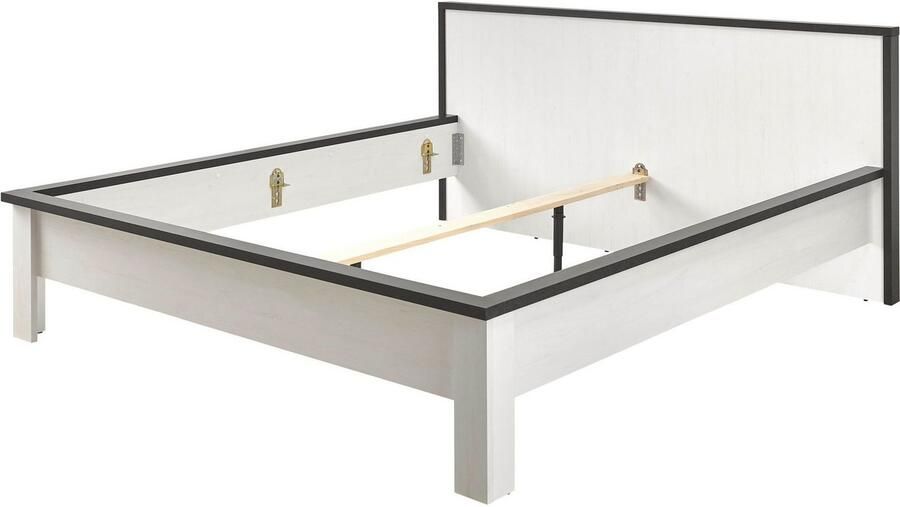 Home affaire Slaapkamerserie Sherwood Ligoppervlak 180 x 200 cm kast 3-deurs 201 cm breed (4-delig) - Foto 13
