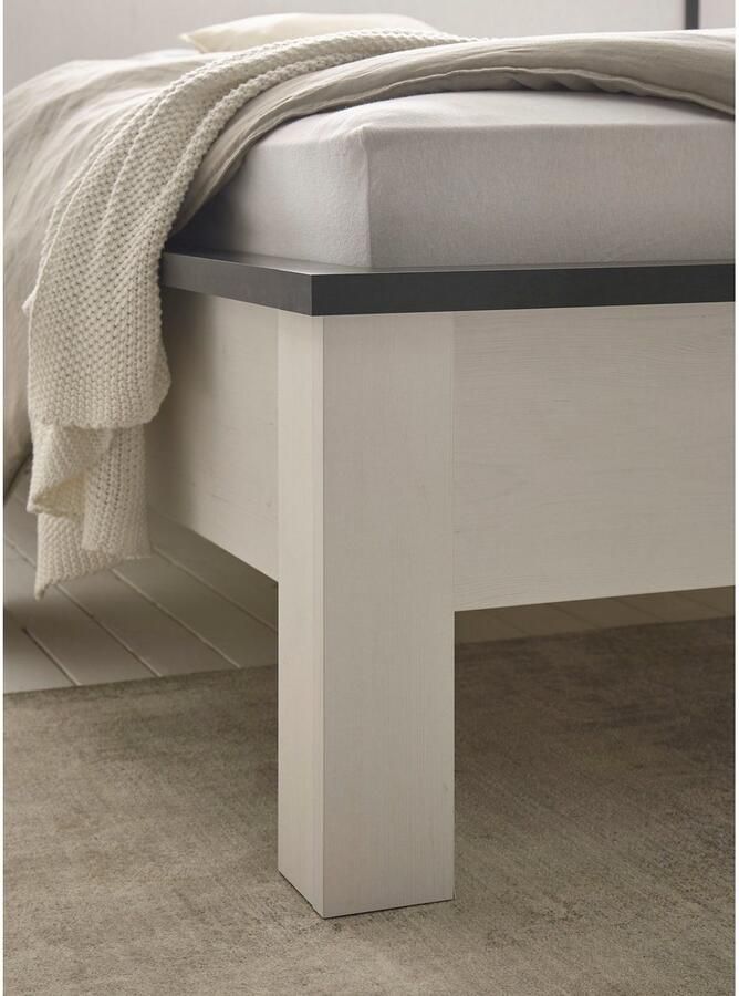 Home affaire Slaapkamerserie Sherwood Ligoppervlak 180 x 200 cm kast 3-deurs 201 cm breed (4-delig) - Foto 8