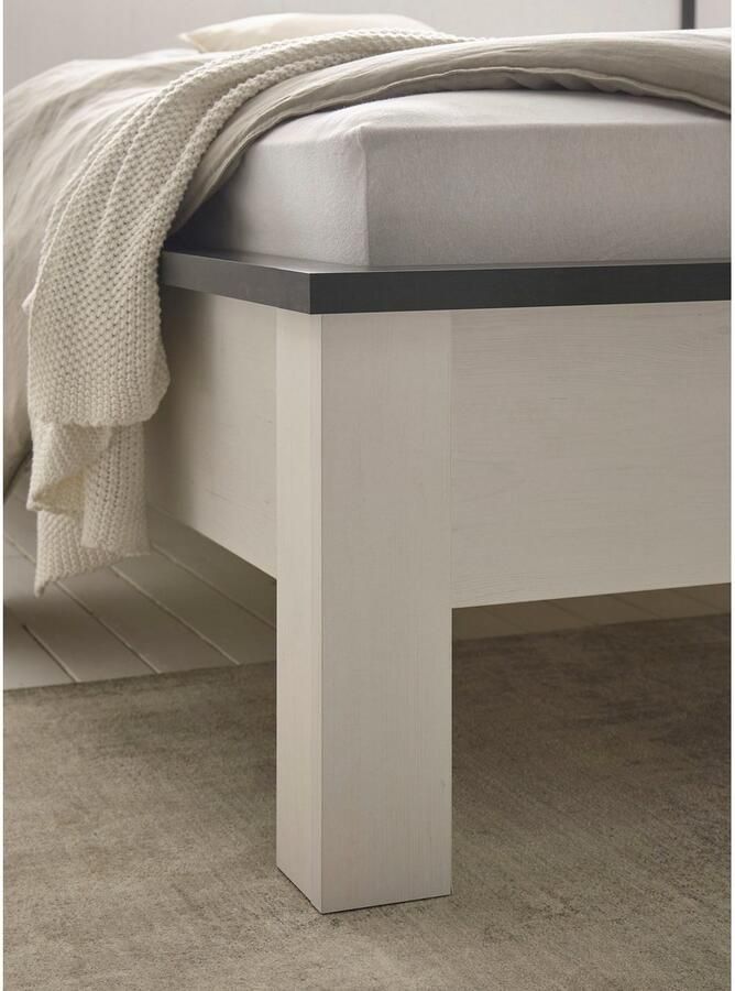 Home affaire Slaapkamerserie Sherwood Ligoppervlak 180 x 200 cm kast 3-deurs 201 cm breed (6-delig) - Foto 10