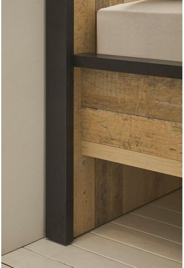 Home affaire Slaapkamerserie Sherwood Ligoppervlak 180 x 200 cm kast 3-deurs 201 cm breed (6-delig) - Foto 13