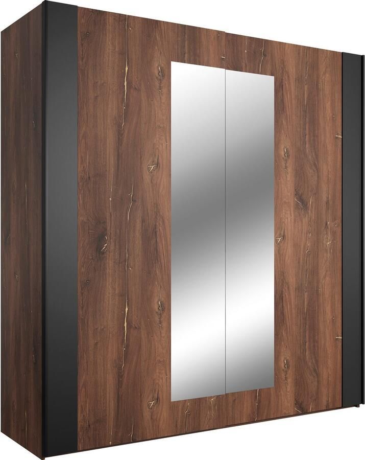 Home affaire Slaapkamerserie Sigma set 4 -St (kledingkast 2xNako bed 180) gemaakt in Europa - Foto 3