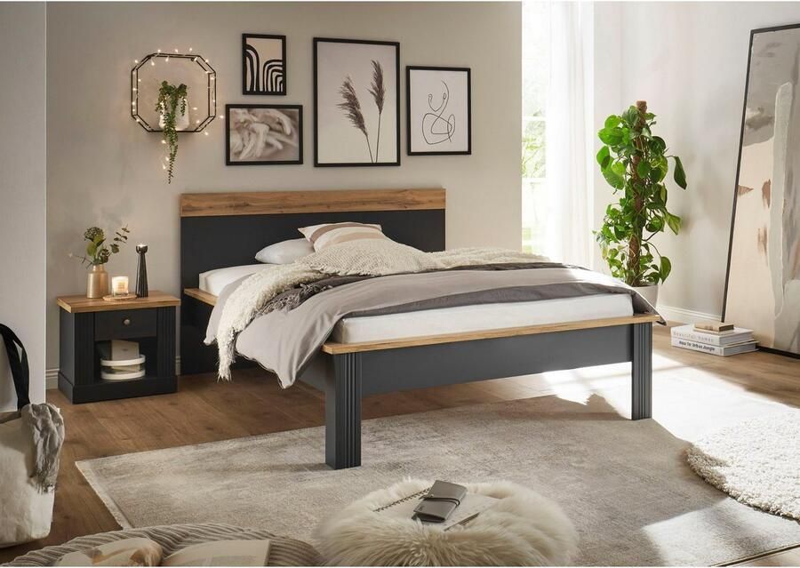 Home affaire Slaapkamerserie Westminster Bed breedte ligoppervlak 90 of 140 cm en 1 nachtkastje - Foto 6