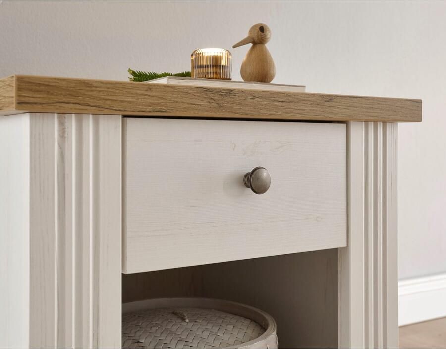 Home affaire Slaapkamerserie Westminster Bed breedte ligoppervlak 90 of 140 cm en 1 nachtkastje - Foto 3
