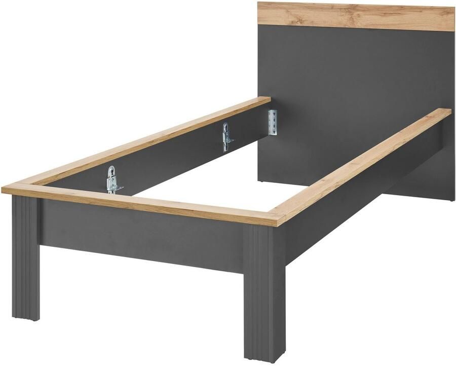 Home affaire Slaapkamerserie Westminster Bed breedte ligoppervlak 90 of 140 cm en 1 nachtkastje - Foto 3