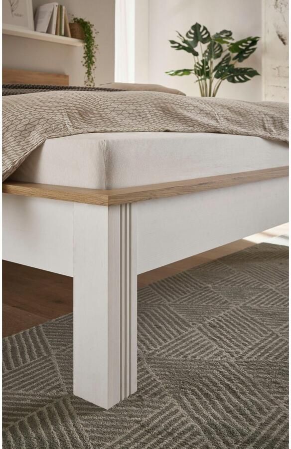 Home affaire Slaapkamerserie Westminster Bed ligoppervlak 180x200 cm en 2 nachtkastjes - Foto 3