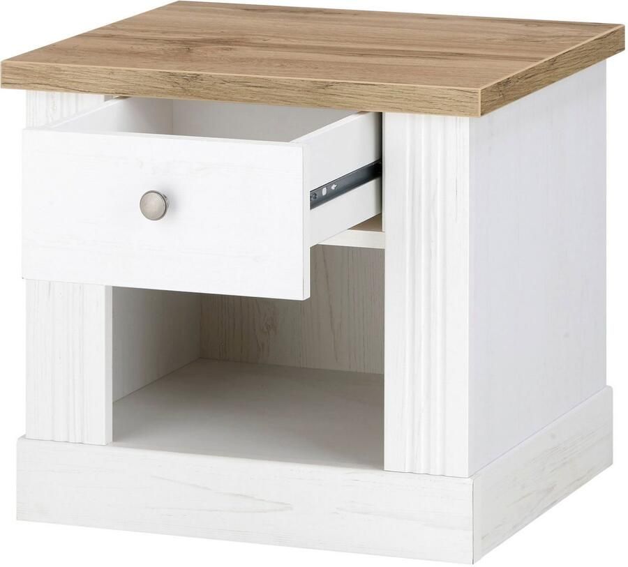 Home affaire Slaapkamerserie Westminster bevat 1 bed kledingkast 3-deurs en 2 nachtkastjes