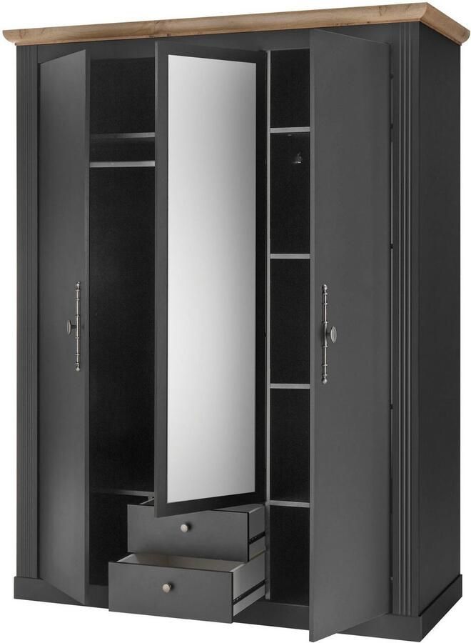 Home affaire Slaapkamerserie Westminster bevat 1 bed kledingkast 3-deurs en 2 nachtkastjes - Foto 7