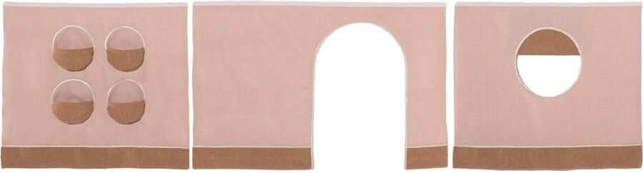 Home affaire Speelbed van geolied eikenhout lf 90x2000 cm rr ladder gordijn en valbeveiliging - Foto 6