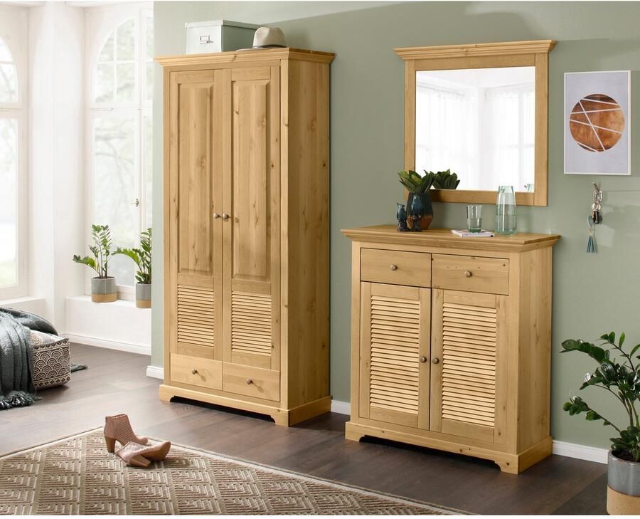 Home affaire Spiegel Ayanna Frame van massief hout FSC breedte 94 cm - Foto 3