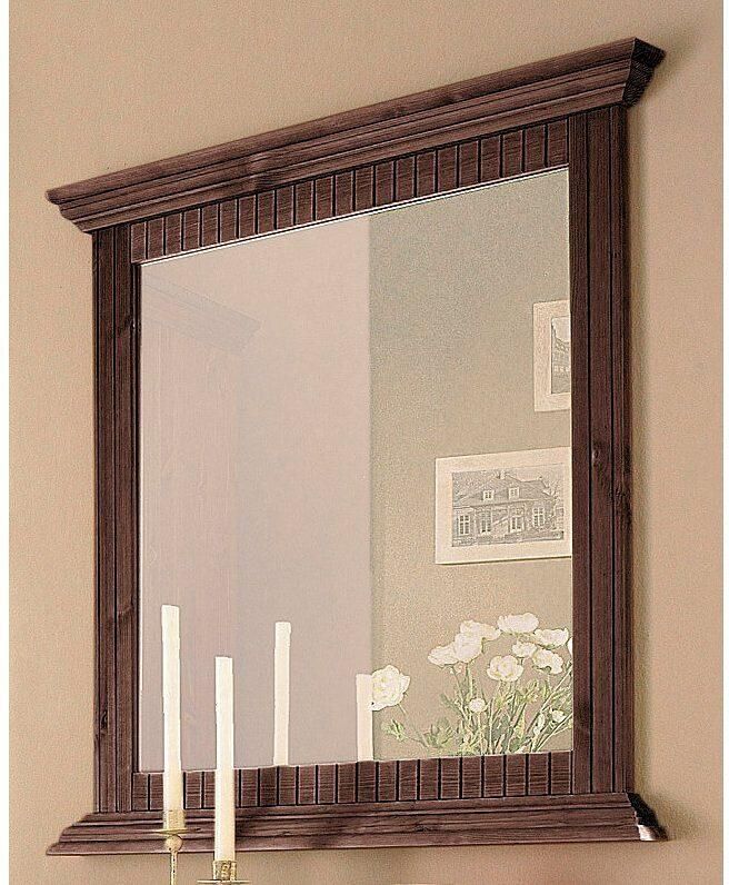 Home affaire Spiegel Rustiek Frame in grenen massief breedte 78 cm met decoratieve freesranden - Foto 2