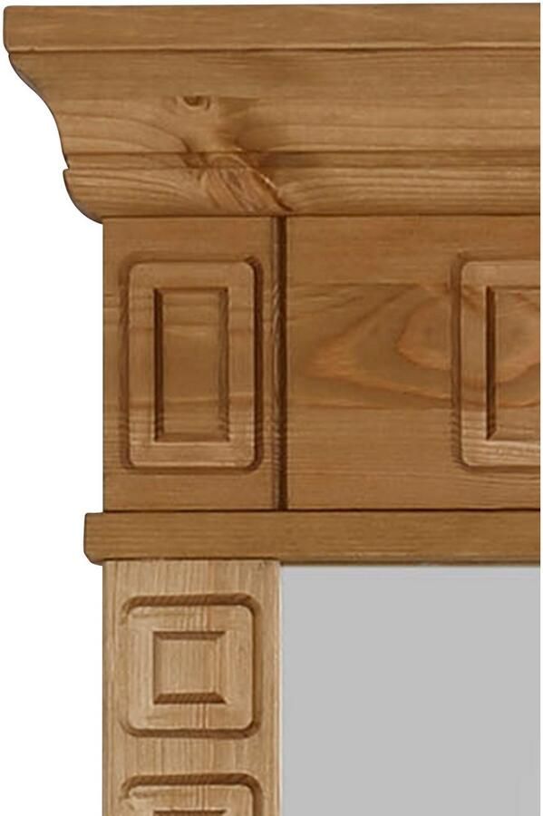 Home affaire Spiegel Vinales Wandspiegel breedte 66 cm frame van massief grenenhout - Foto 3