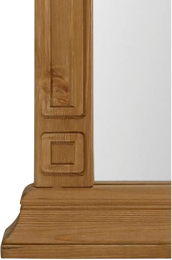 Home affaire Spiegel Vinales Wandspiegel breedte 66 cm frame van massief grenenhout - Foto 4