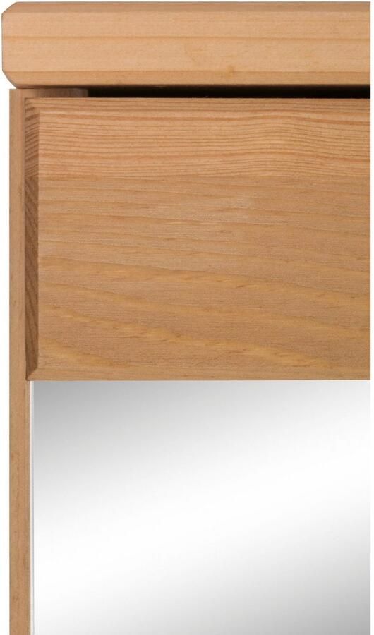 Home affaire Spiegelkast Josie Breedte 60 cm van massief hout verstelbare plank metalen grepen - Foto 8