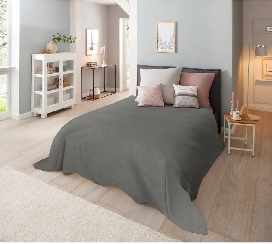 Home affaire Sprei Melli sprei foulard in landhuisstijl voor kinderen en volwassenen - Foto 2