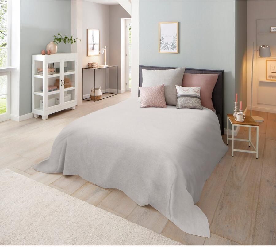 Home affaire Sprei Melli sprei foulard in landhuisstijl voor kinderen en volwassenen - Foto 2