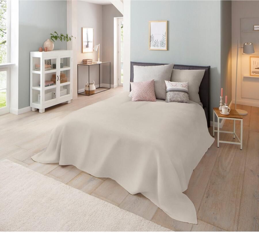 Home affaire Sprei Melli sprei foulard in landhuisstijl voor kinderen en volwassenen - Foto 2