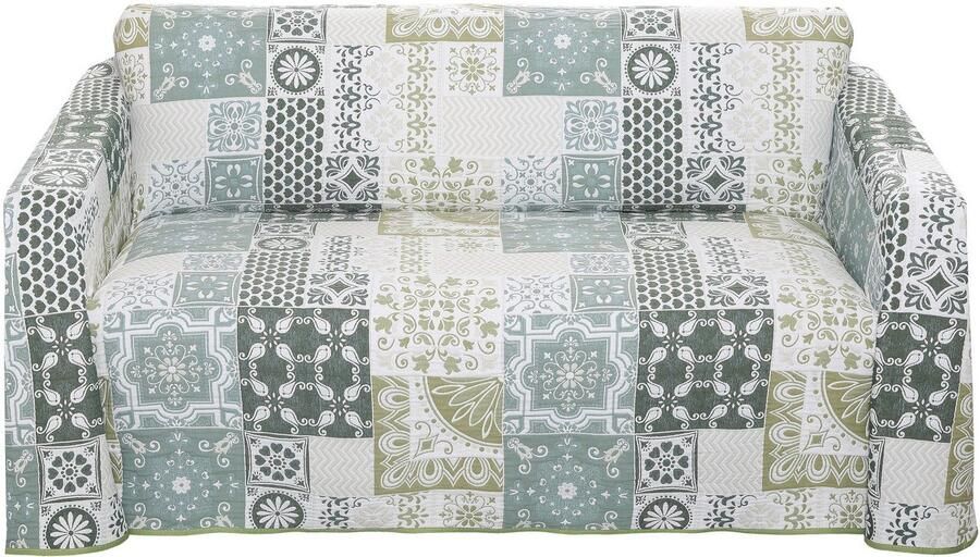 Home affaire Sprei Sofia Dekbedovertrek in Patchwork-Design voor Kinderen en Volwassenen - Foto 4