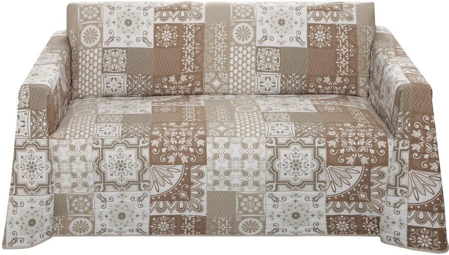 Home affaire Sprei Sofia Dekbedovertrek in Patchwork-Design voor Kinderen en Volwassenen - Foto 4