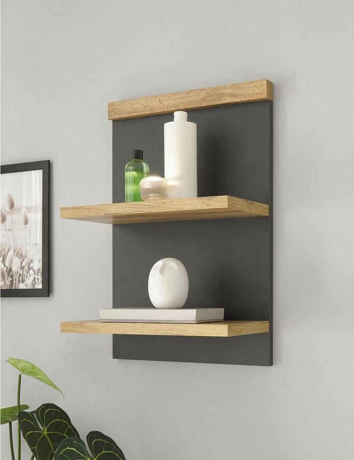 Home affaire Stellingkast WESTMINSTER wandrek in landhuisstijl beschikbaar in 2 kleuren met twee opbergplanken