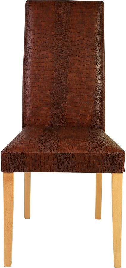 Home affaire Stoel Java Overtrokken met kunstleer met animal-stempeldruk (set 2 stuks) - Foto 4