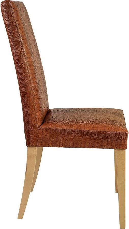 Home affaire Stoel Java Overtrokken met kunstleer met animal-stempeldruk (set 2 stuks) - Foto 2