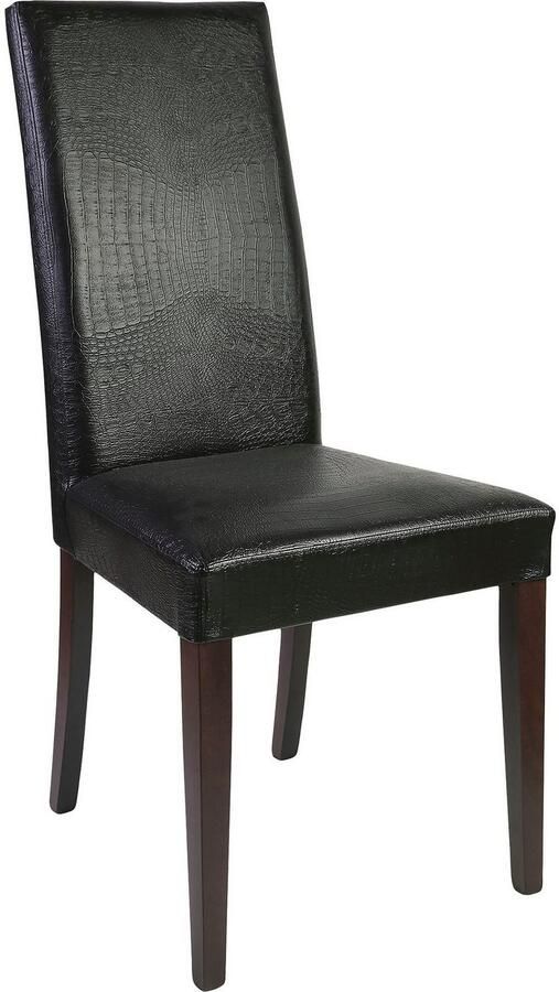 Home affaire Stoel Java Overtrokken met kunstleer met animal-stempeldruk (set 2 stuks) - Foto 2