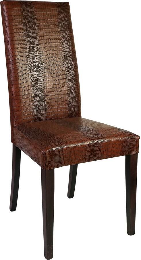 Home affaire Stoel Java Overtrokken met kunstleer met animal-stempeldruk (set 2 stuks) - Foto 3