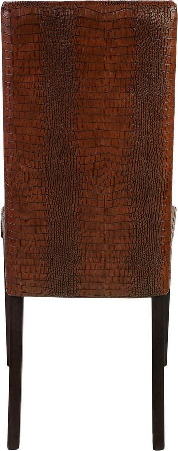 Home affaire Stoel Java Overtrokken met kunstleer met animal-stempeldruk (set 2 stuks) - Foto 5