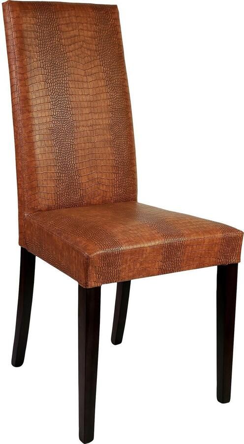 Home affaire Stoel Java Overtrokken met kunstleer met animal-stempeldruk (set 2 stuks) - Foto 3