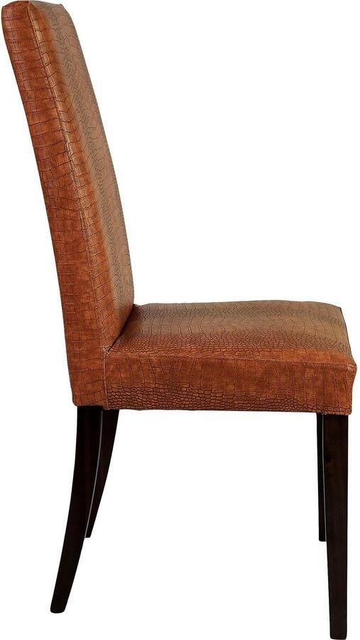 Home affaire Stoel Java Overtrokken met kunstleer met animal-stempeldruk (set 2 stuks) - Foto 2