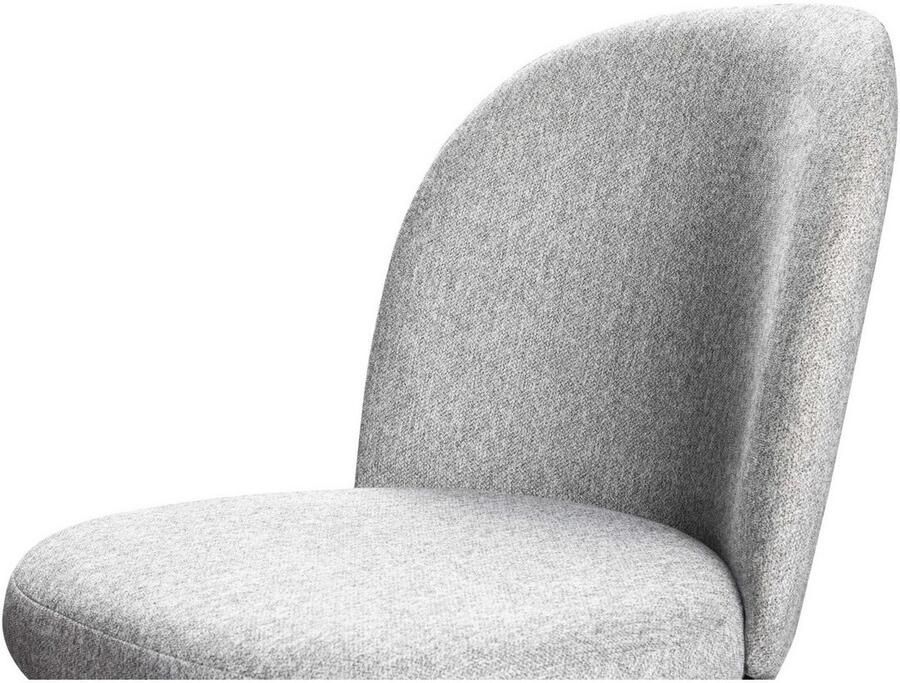 Home affaire Stoel met 4 poten Aretha eettafelstoel woonstoel gestoffeerde stoel eetstoel (set 2 stuks)