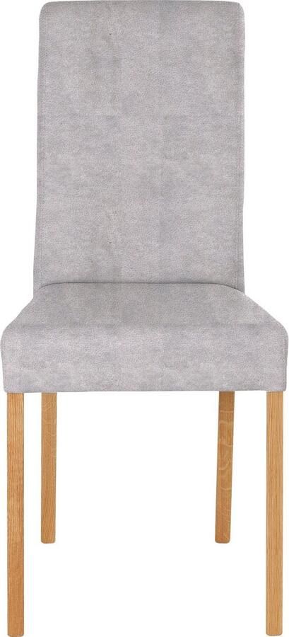 Home affaire Stoel met 4 poten Bologna Frame van massief hout (set) - Foto 3