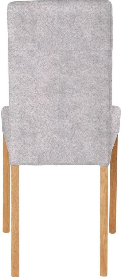 Home affaire Stoel met 4 poten Bologna Frame van massief hout (set) - Foto 4