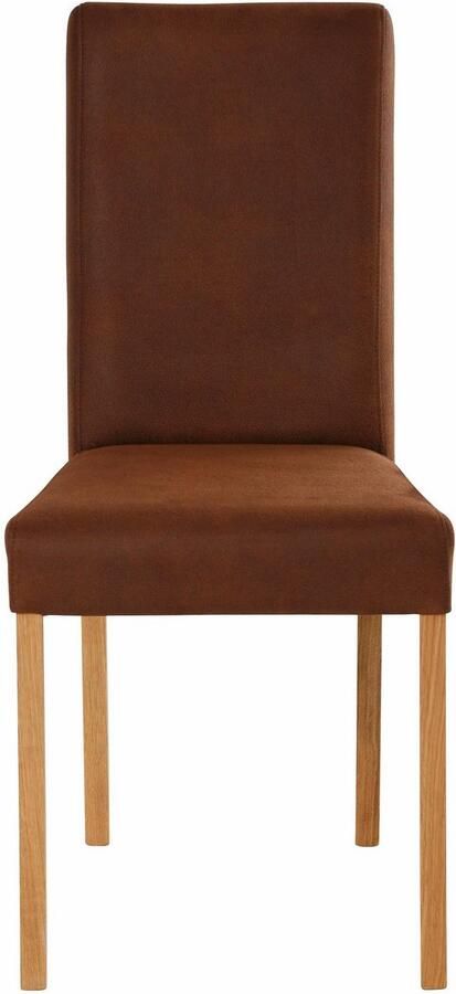 Home affaire Stoel met 4 poten Bologna Frame van massief hout (set) - Foto 5