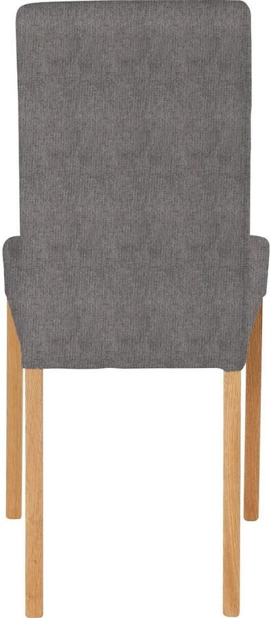 Home affaire Stoel met 4 poten Bologna Frame van massief hout (set) - Foto 4