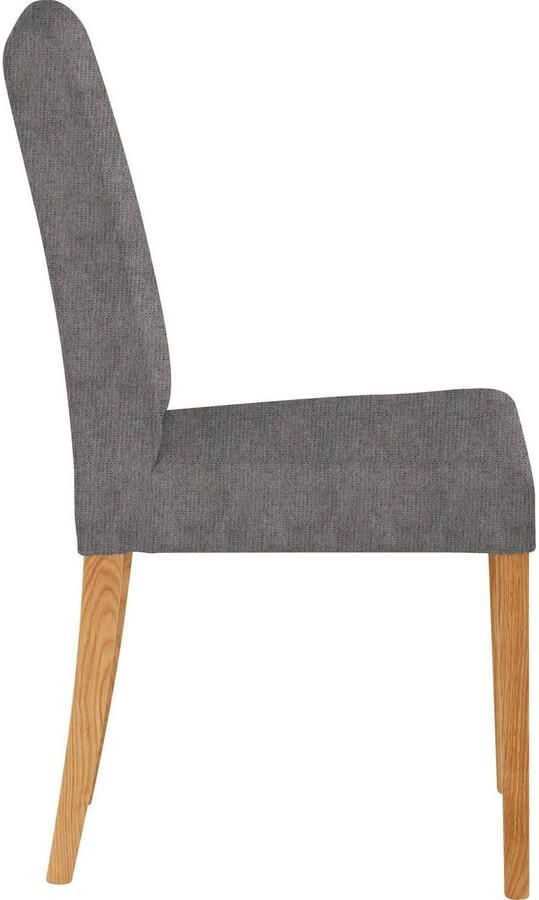 Home affaire Stoel met 4 poten Bologna Frame van massief hout (set) - Foto 2