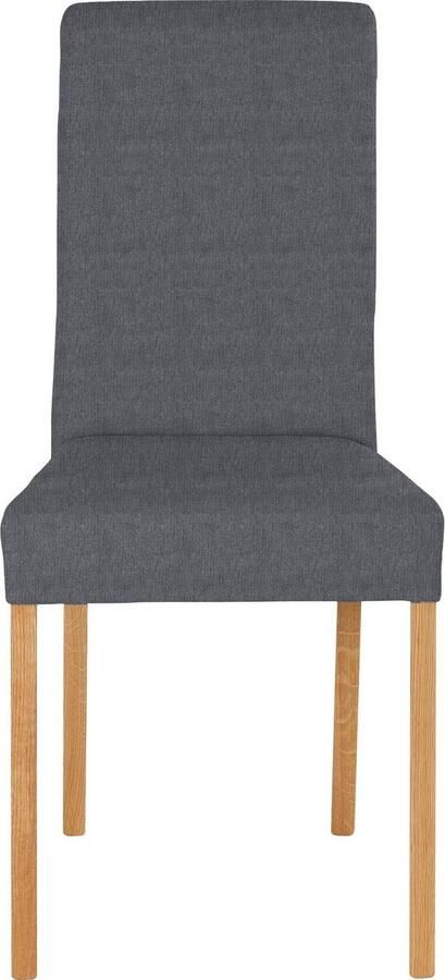 Home affaire Stoel met 4 poten Bologna Frame van massief hout (set) - Foto 3