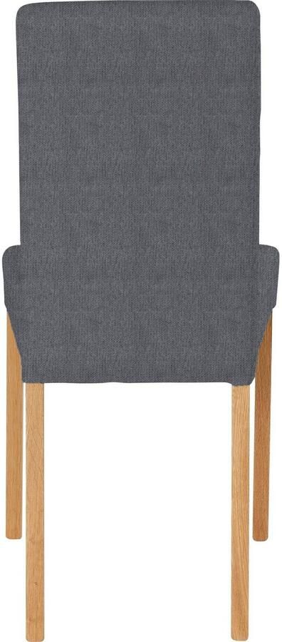 Home affaire Stoel met 4 poten Bologna Frame van massief hout (set) - Foto 4