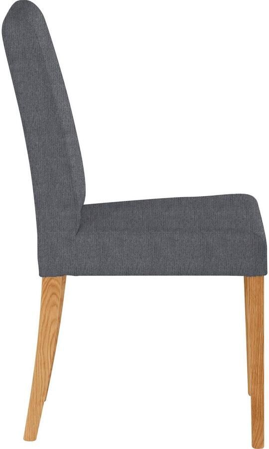 Home affaire Stoel met 4 poten Bologna Frame van massief hout (set) - Foto 2