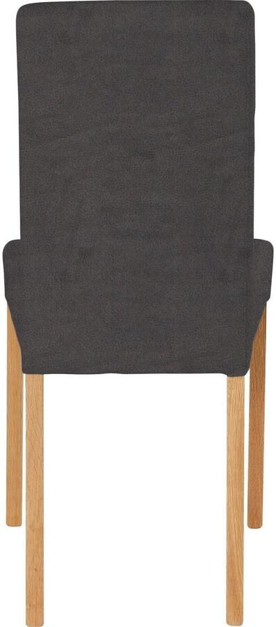 Home affaire Stoel met 4 poten Bologna Frame van massief hout (set) - Foto 4