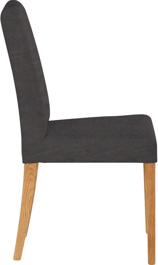 Home affaire Stoel met 4 poten Bologna Frame van massief hout (set) - Foto 2