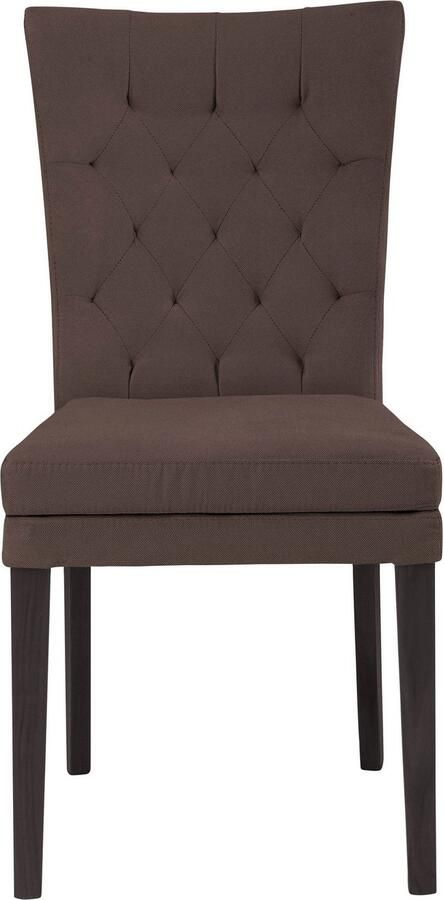 Home affaire Stoel met 4 poten Colorado Poten van beuken wengékleurig gelakt in set van 2 4 of 6 - Foto 6