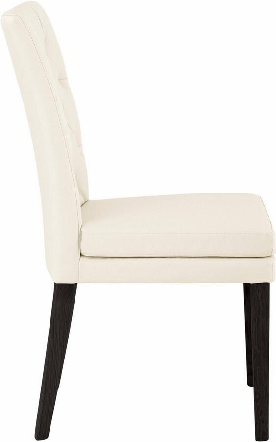 Home affaire Stoel met 4 poten Colorado Poten van beuken wengékleurig gelakt in set van 2 4 of 6 - Foto 8