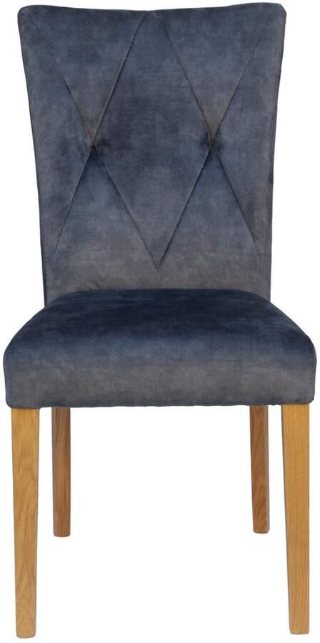 Home affaire Stoel met 4 poten Diamond Zitting en rugleuning zacht verdikt (set 2 stuks) - Foto 6