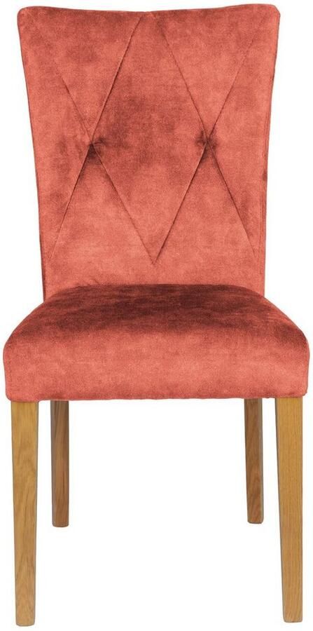 Home affaire Stoel met 4 poten Diamond Zitting en rugleuning zacht verdikt (set 2 stuks) - Foto 6